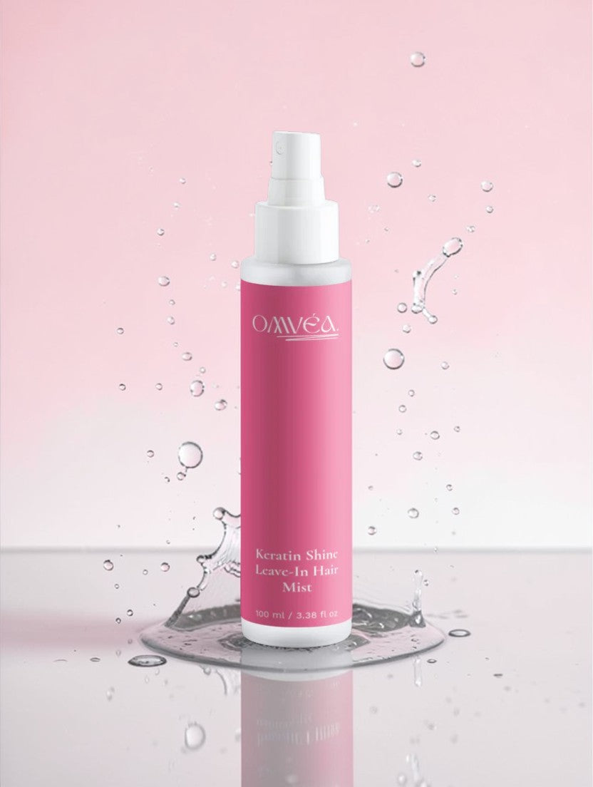 Keratin Leave-In Hair Mist for smooth hair